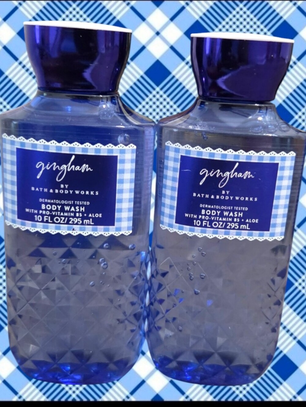 Bath & Body Works Unisex "Gingham" Body Works Set